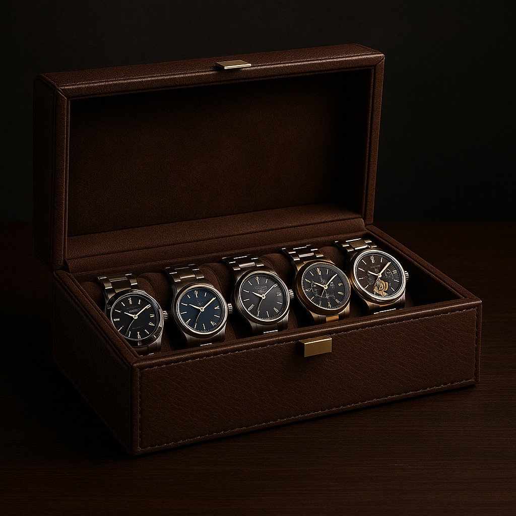 watch-box-men Horlogedoos - Friedich Macaron